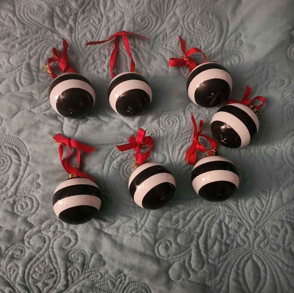 Kate Spade retired Dech The Halls ornaments